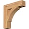 Ekena Millwork Thorton Block Smooth Bracket, Western Red Cedar, 3 1/2"W x 16"D x 16"H BKT04X16X16THR05SWR - alternate 1